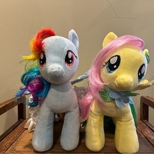 Rainbow Dash and Fluttershy My Little Pony #BUILDABEAR